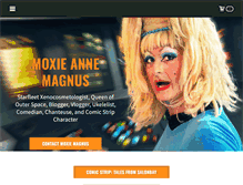 Tablet Screenshot of moxiemagnus.com